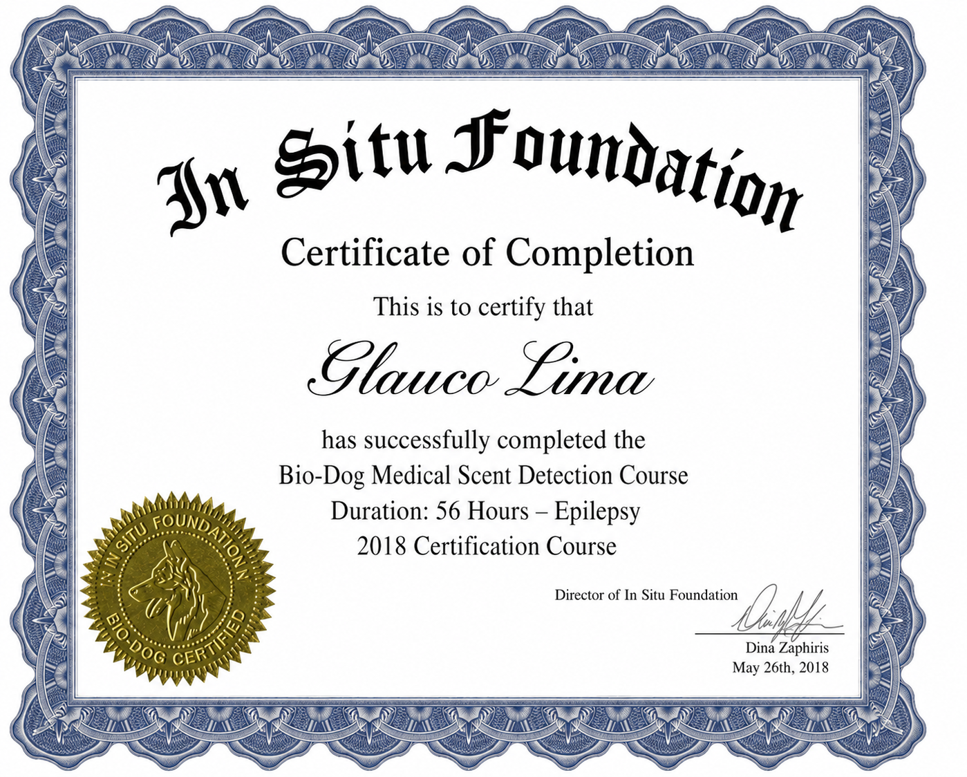 Certificado 27