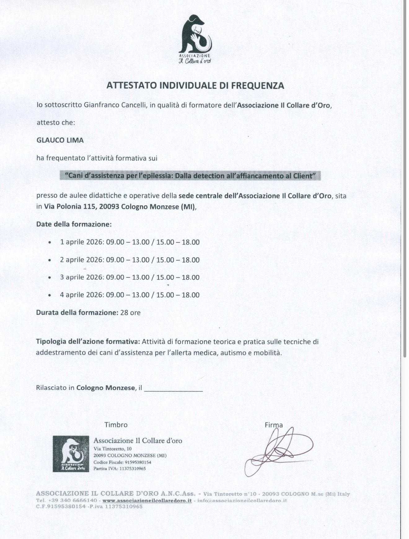 Certificado 24